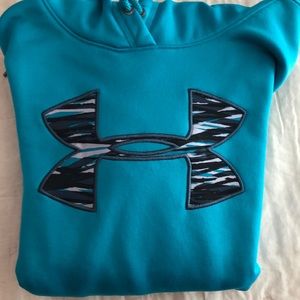 Under Armour | blue hoodie